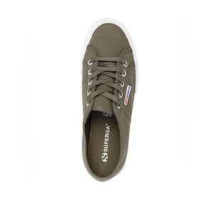 Superga Olive Green Canvas Sneakers